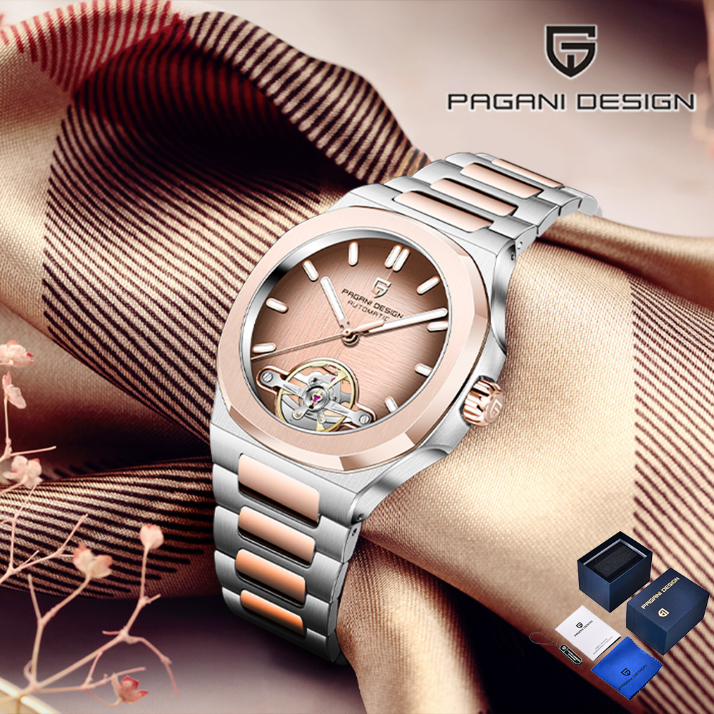 Luxury Watch Gift Box - Zegarki męskie automatyczne z tourbillonem Pagani