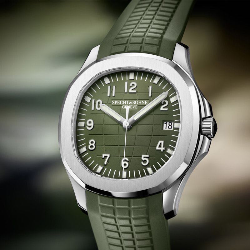 Luxury Watch Rubber Strap - 2025 nowe męskie zegarki automatyczny zegarek