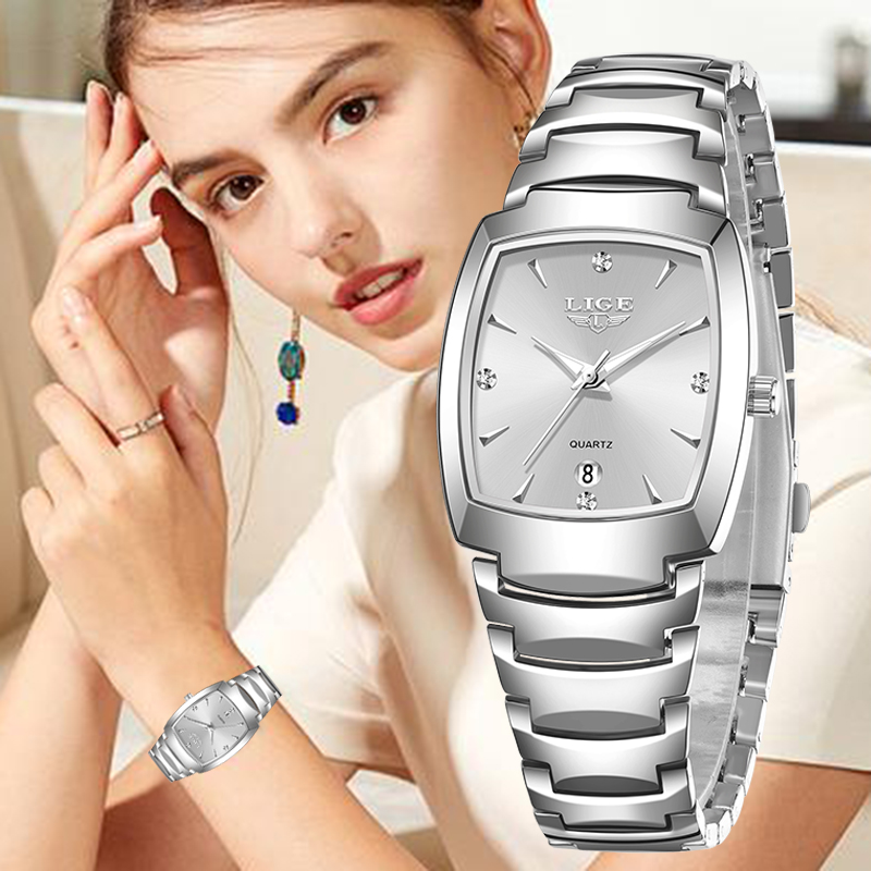 Luxury Watch Gift Box - LIGE 2026 nowy damski zegarek biznesowy