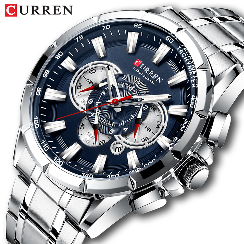 Luxury Watch Maker - CURREN zegarek na rękę mężczyźni wodoodporny