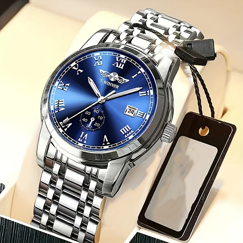 Luxury Watch Name Brands - Wysokiej klasy zegarek mechaniczny męski, szkieletowy,