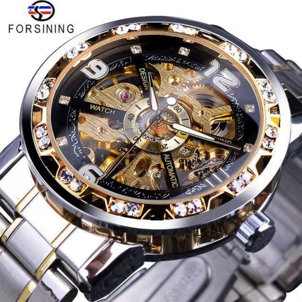 Luxury Watch Name Brands - Luksusowy męski zegarek mechaniczny w stylu
