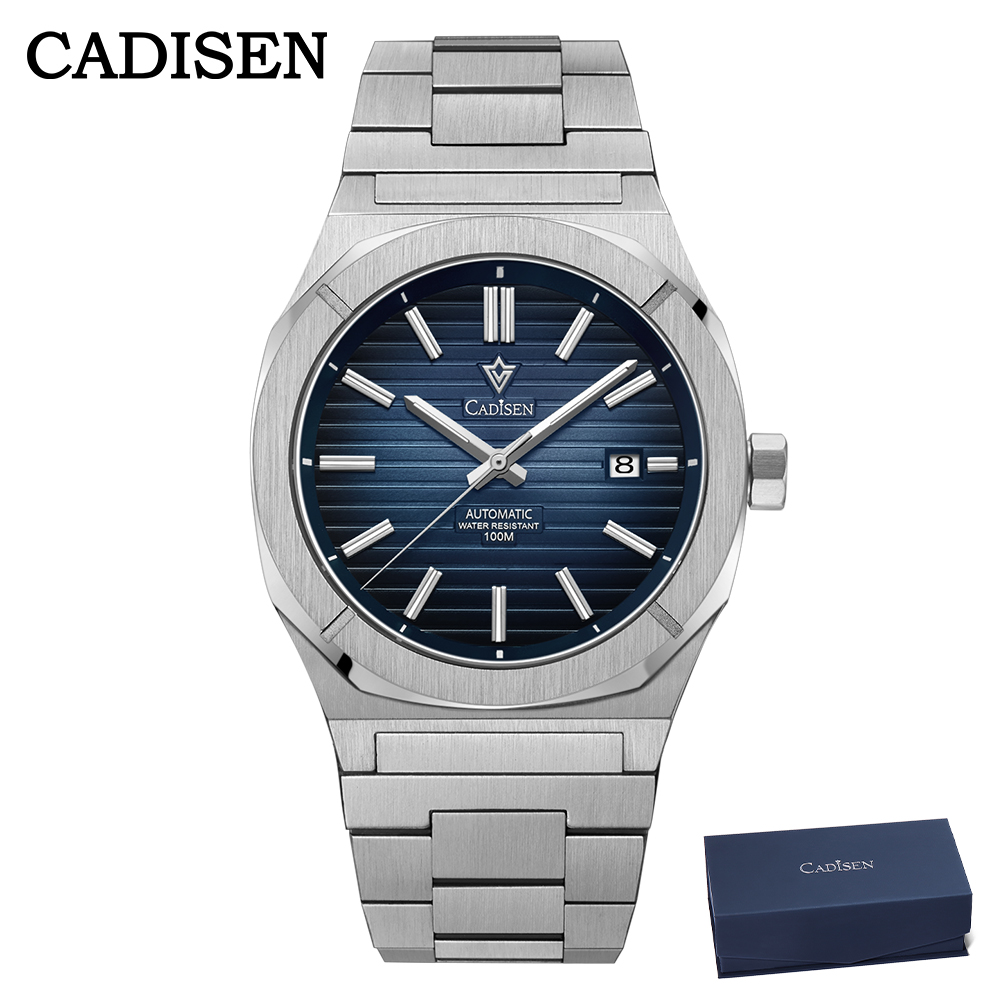 Luxury Watch Gift Box - CADISEN 2026 Zegarek Nurkowy Szafirowe Szkło