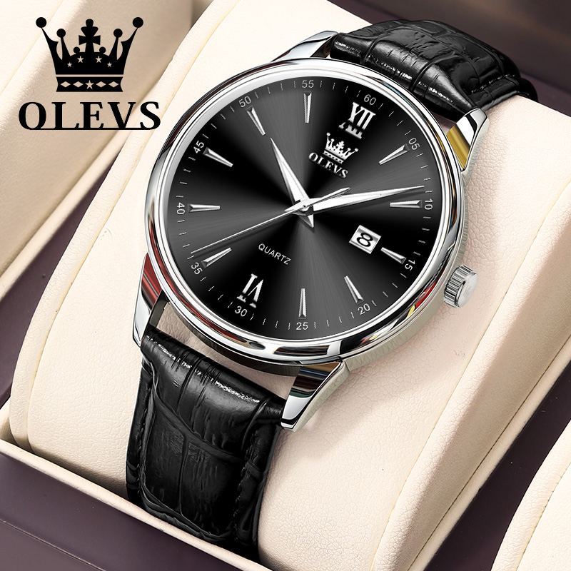 Luxury Watch Maker - OLEVS Kwarcowy męski zegarek Modny biznesowy