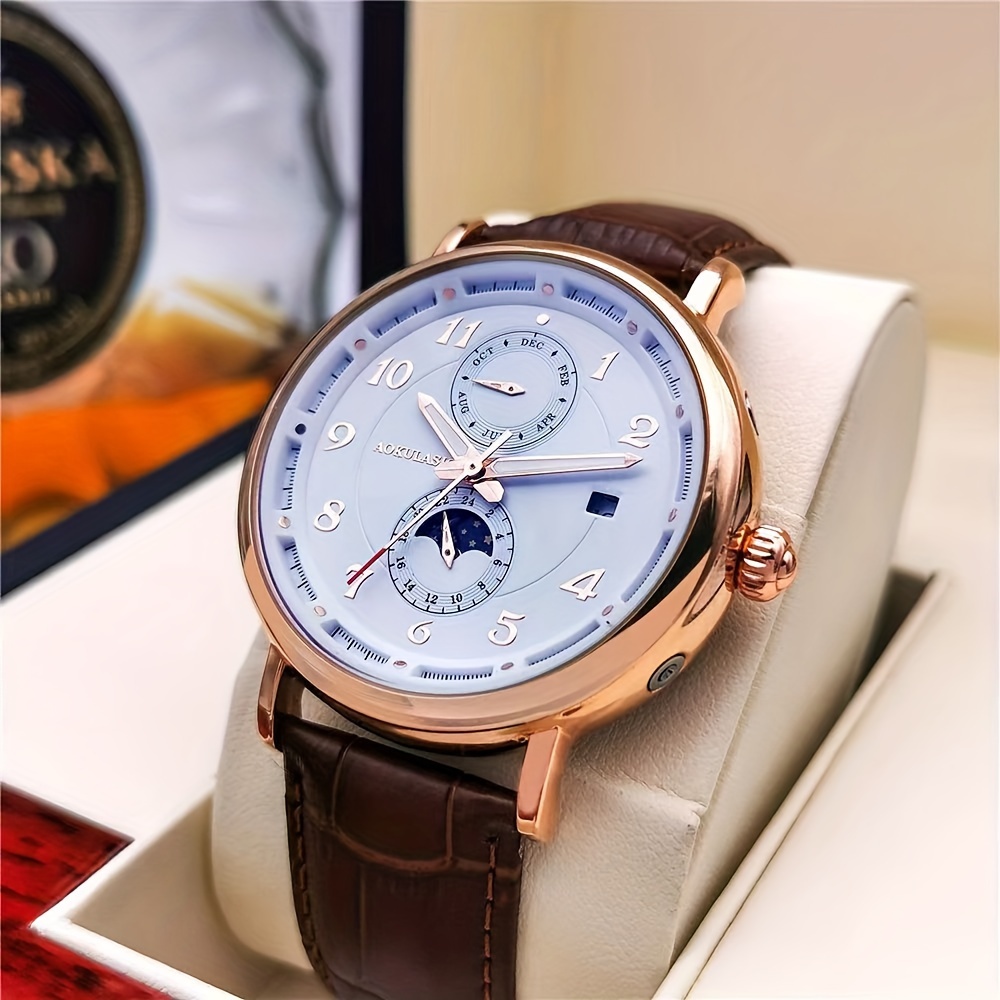Luxury Watch Name Brands - Luksusowy męski zegarek mechaniczny z automatycznym