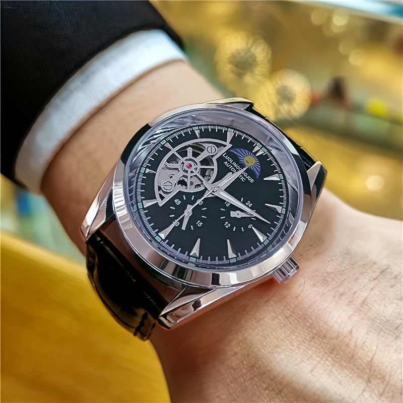 Luxury Watch Name Brands - Luksusowy męski zegarek mechaniczny z wysokiej