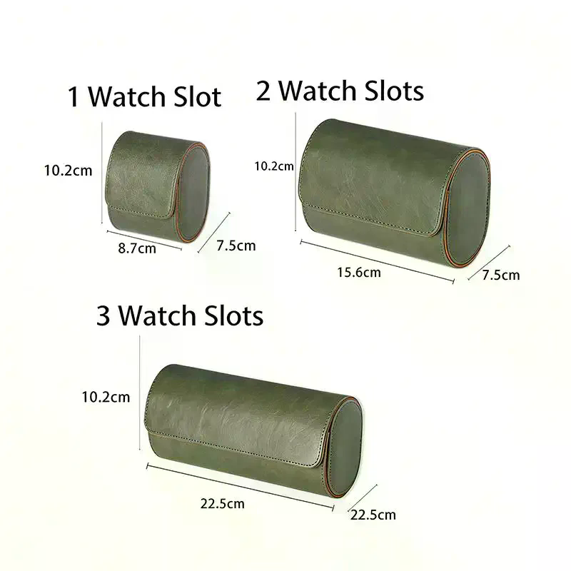 Skórzane etui na zegarki z 1,  – Luxury Watch Travel Case recenzja i cena