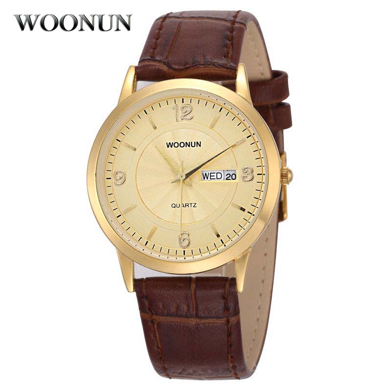 WOONUN Top marka luksusowe zło – Luxury Watch Maker recenzja i cena