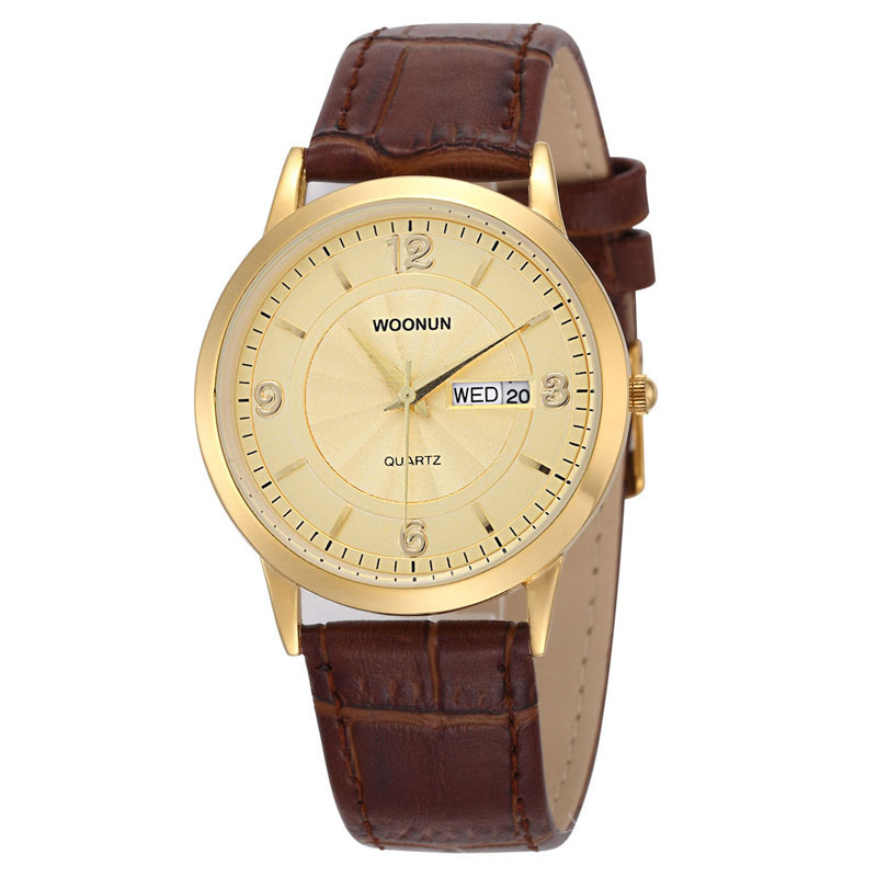 WOONUN Top marka luksusowe zło – Luxury Watch Maker recenzja i cena