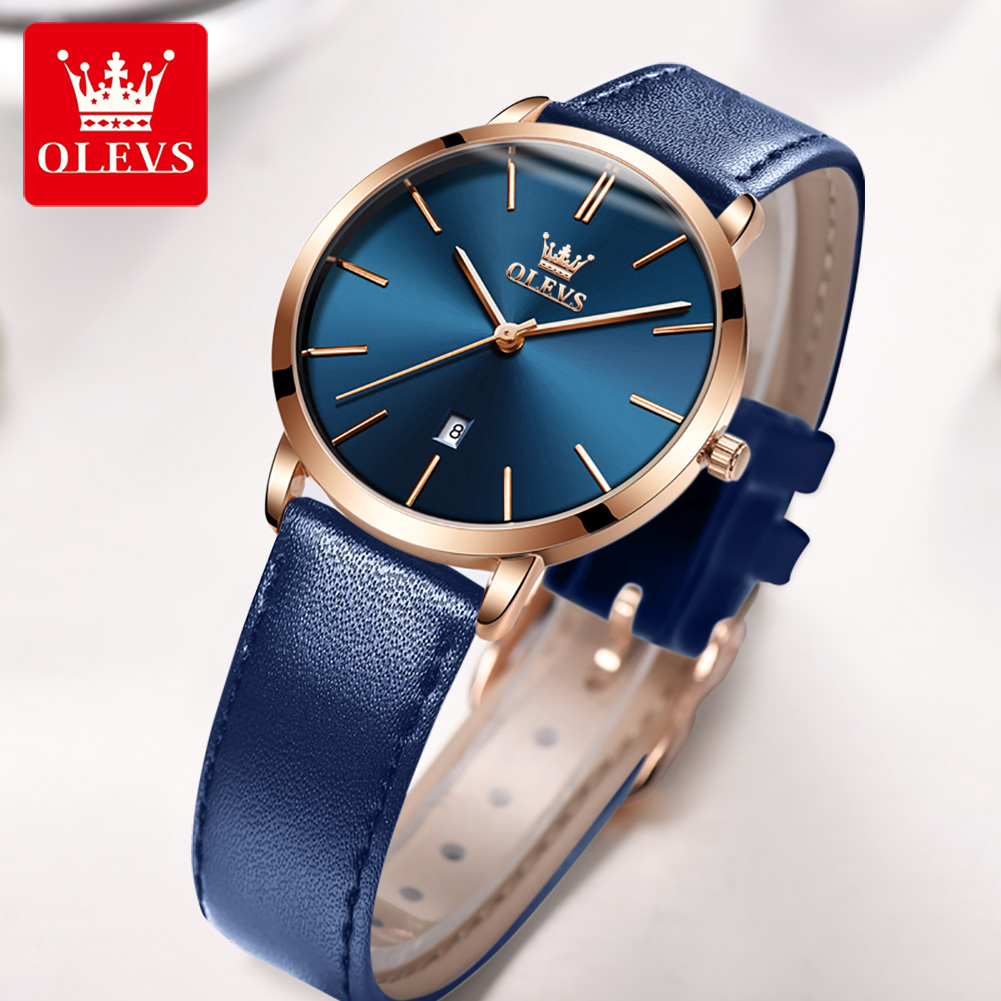 OLEVS Fashion Ultra cienkie ze – Luxury Watch Leather Strap recenzja i cena