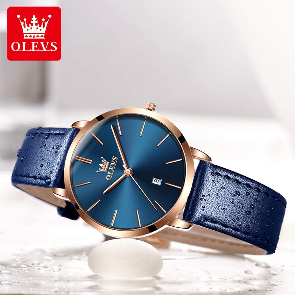 OLEVS Fashion Ultra cienkie ze – Luxury Watch Leather Strap recenzja i cena
