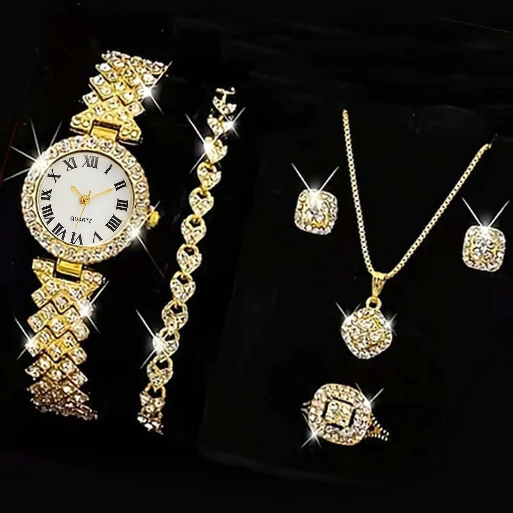 6 sztuk/zestaw Luksusowe damsk – Luxury Watch Gift Box recenzja i cena
