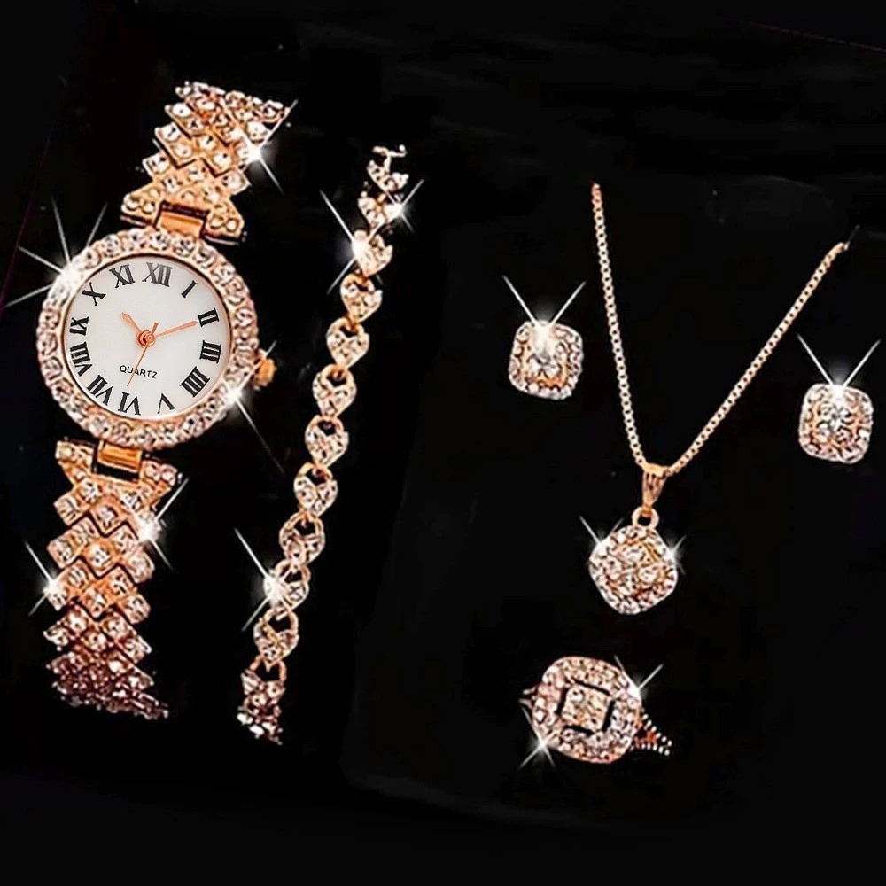 6 sztuk/zestaw Luksusowe damsk – Luxury Watch Gift Box recenzja i cena