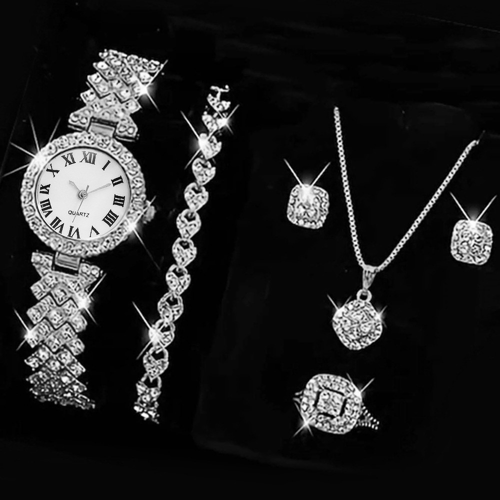 6 sztuk/zestaw Luksusowe damsk – Luxury Watch Gift Box recenzja i cena