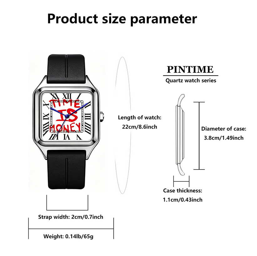 Zegarek FUCK9.5 Square Fashion – Luxury Watch Rubber Strap recenzja i cena