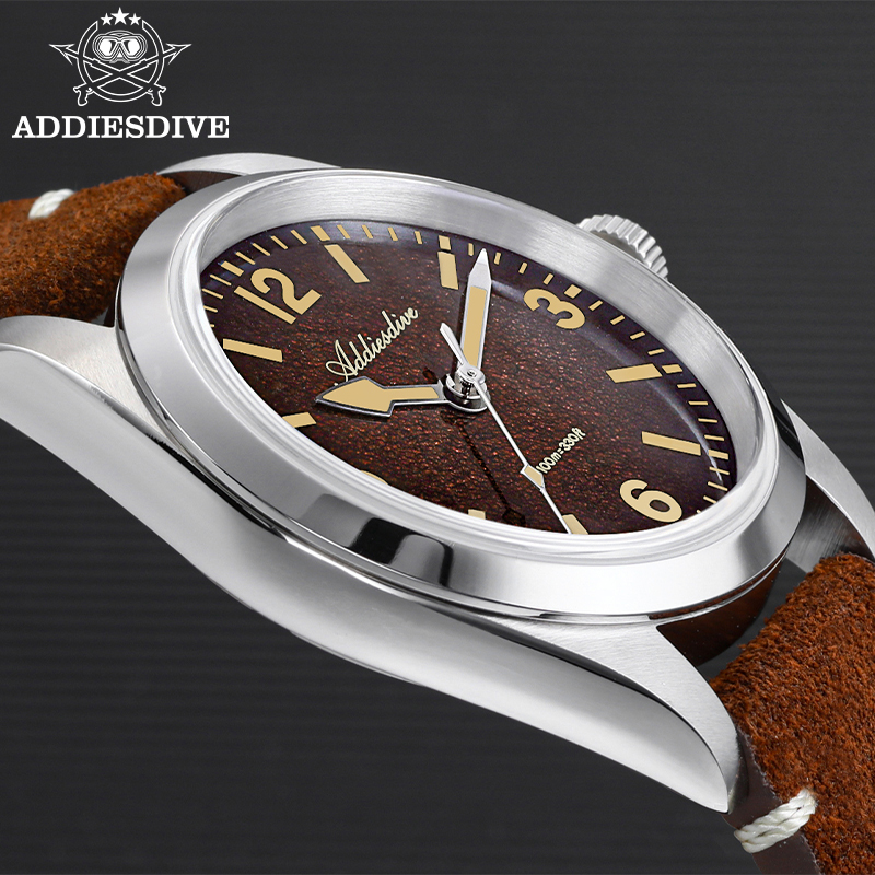 ADDIESDIVE 36MM 200M Wodoodpor – Luxury Watch Leather Strap recenzja i cena