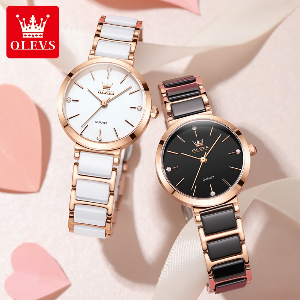 OLEVS Damski Zegarek 5877 Luks – Luxury Watch Travel Case recenzja i cena