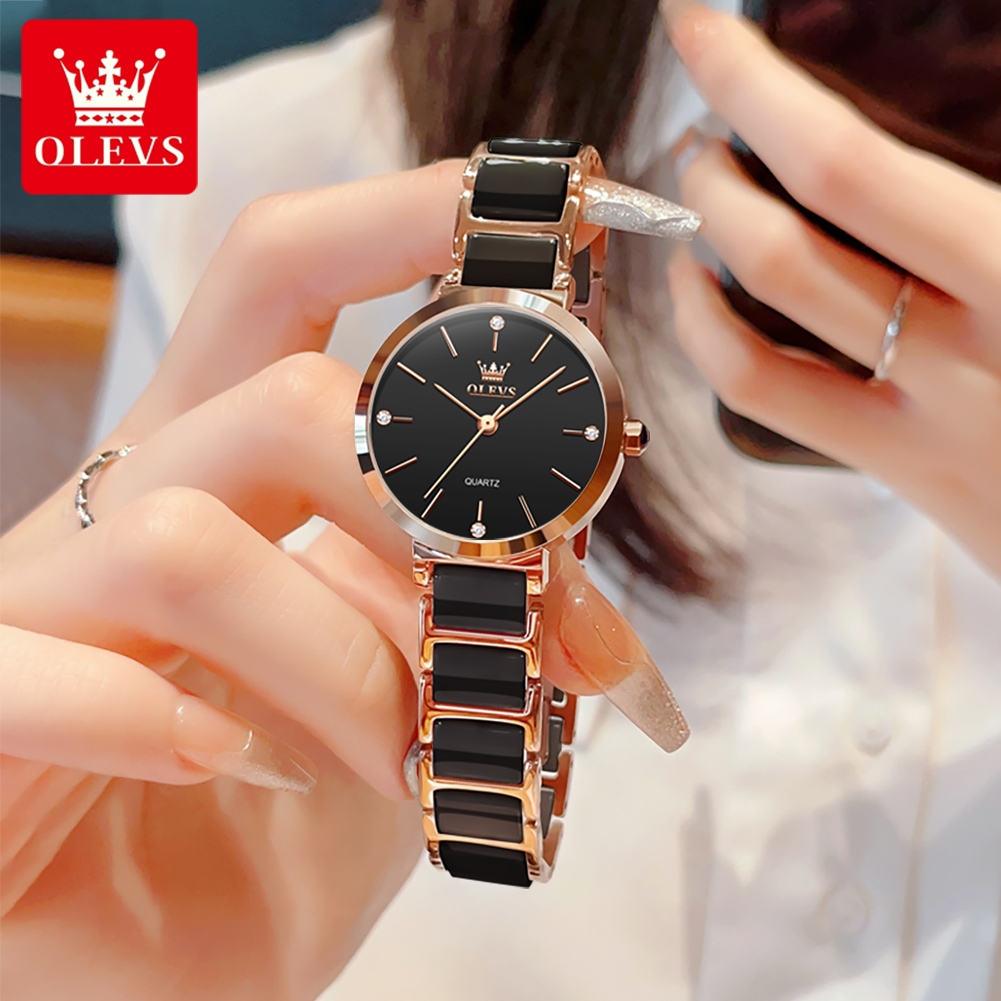 OLEVS Damski Zegarek 5877 Luks – Luxury Watch Travel Case recenzja i cena