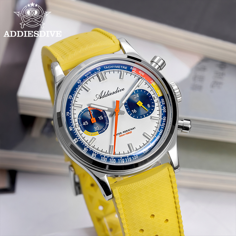 ADDIESDIVE Męskie zegarki kwar – Luxury Watch Rubber Strap recenzja i cena
