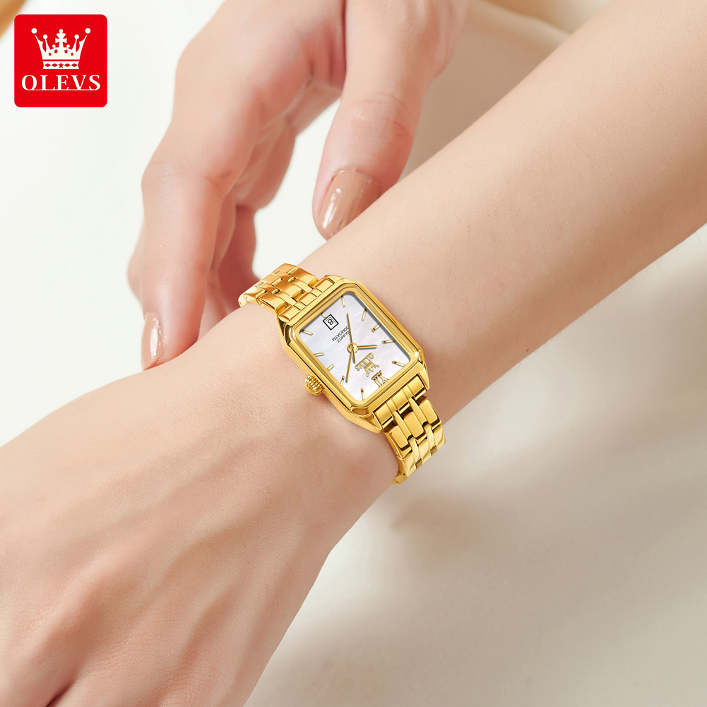 Elegancki zegarek kwarcowy OLE – Luxury Watch Leather Strap recenzja i cena