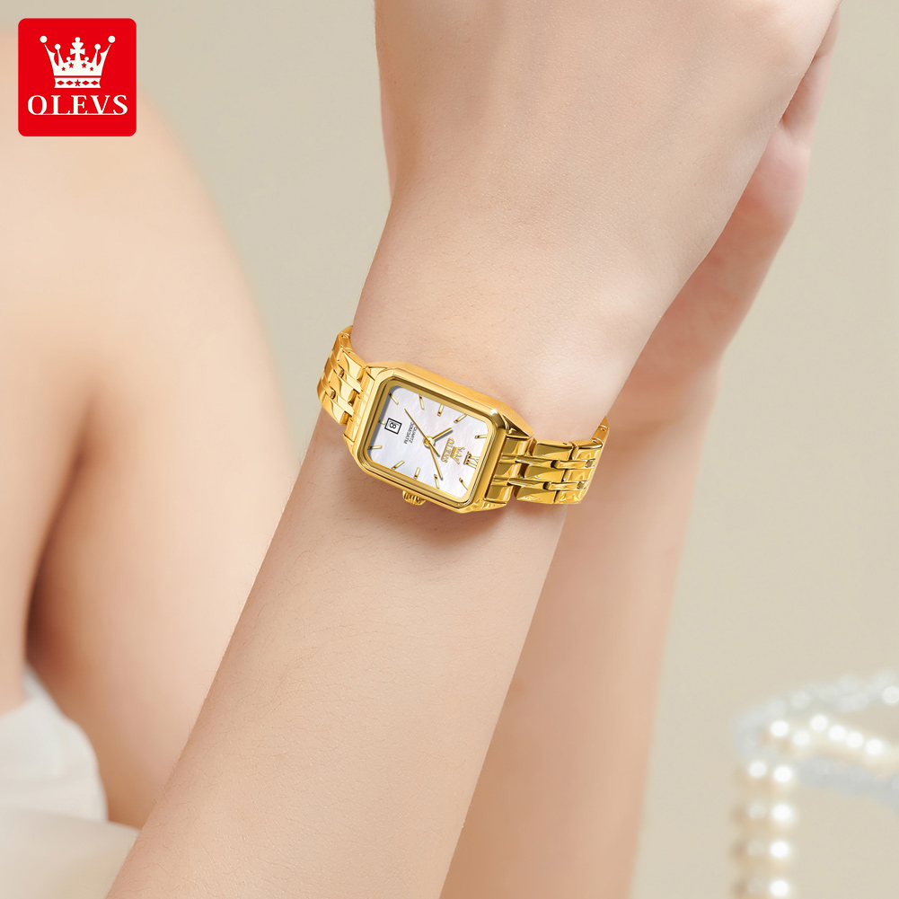 Elegancki zegarek kwarcowy OLE – Luxury Watch Leather Strap recenzja i cena