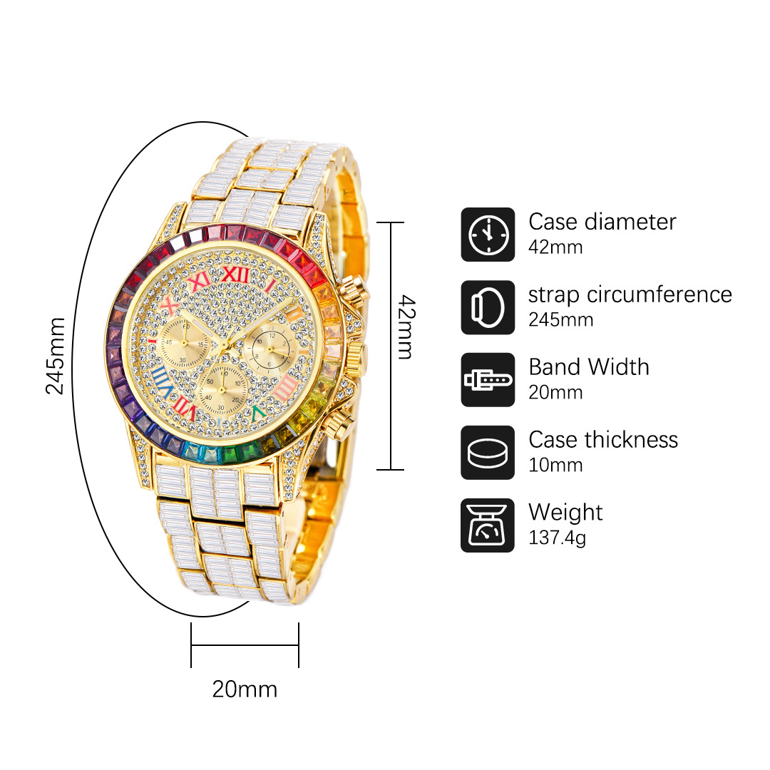 MISSFOX luksusowe Iced zegarek – Luxury Watch Maker recenzja i cena