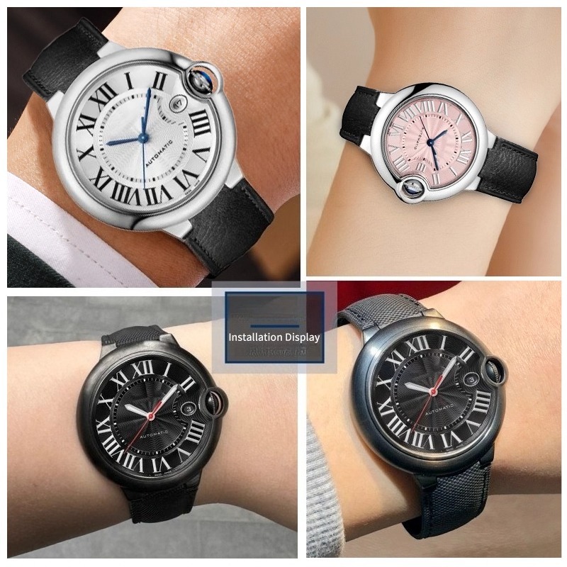 Nylonowy pasek do zegarka z pł – Cartier Watch Ballon Bleu recenzja i cena