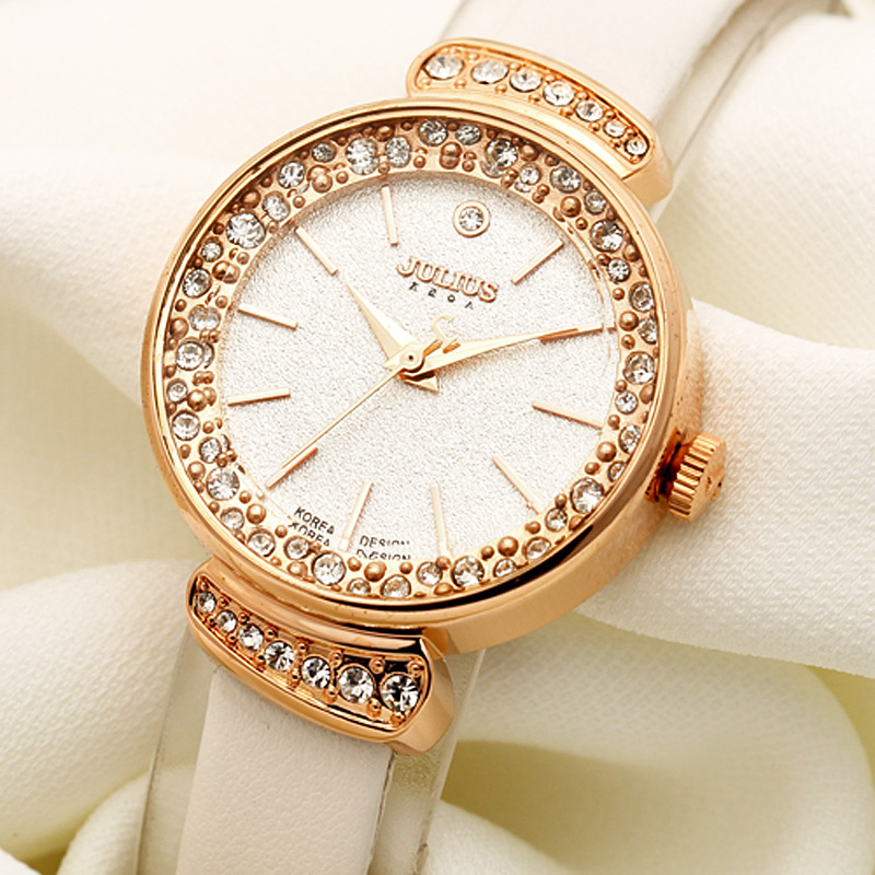 Zegarek damski z cyrkoniami, j – Luxury Watch Gift Box recenzja i cena