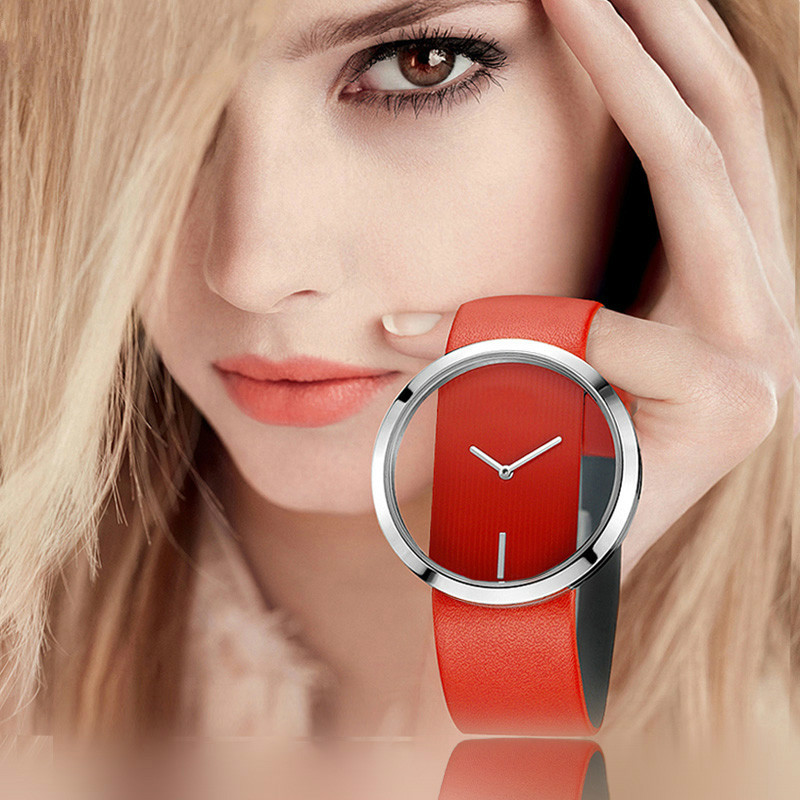 Kobiety zegarki Top marka luks – Luxury Watch Leather Strap recenzja i cena