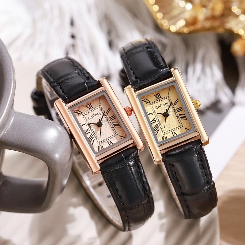 Zegarek damski znanej marki, m – Luxury Watch Leather Strap recenzja i cena