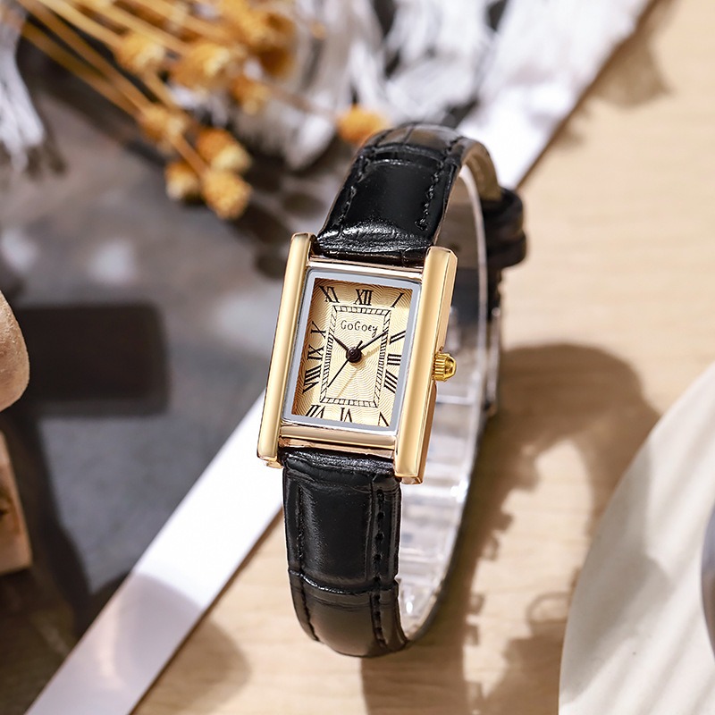 Zegarek damski znanej marki, m – Luxury Watch Leather Strap recenzja i cena