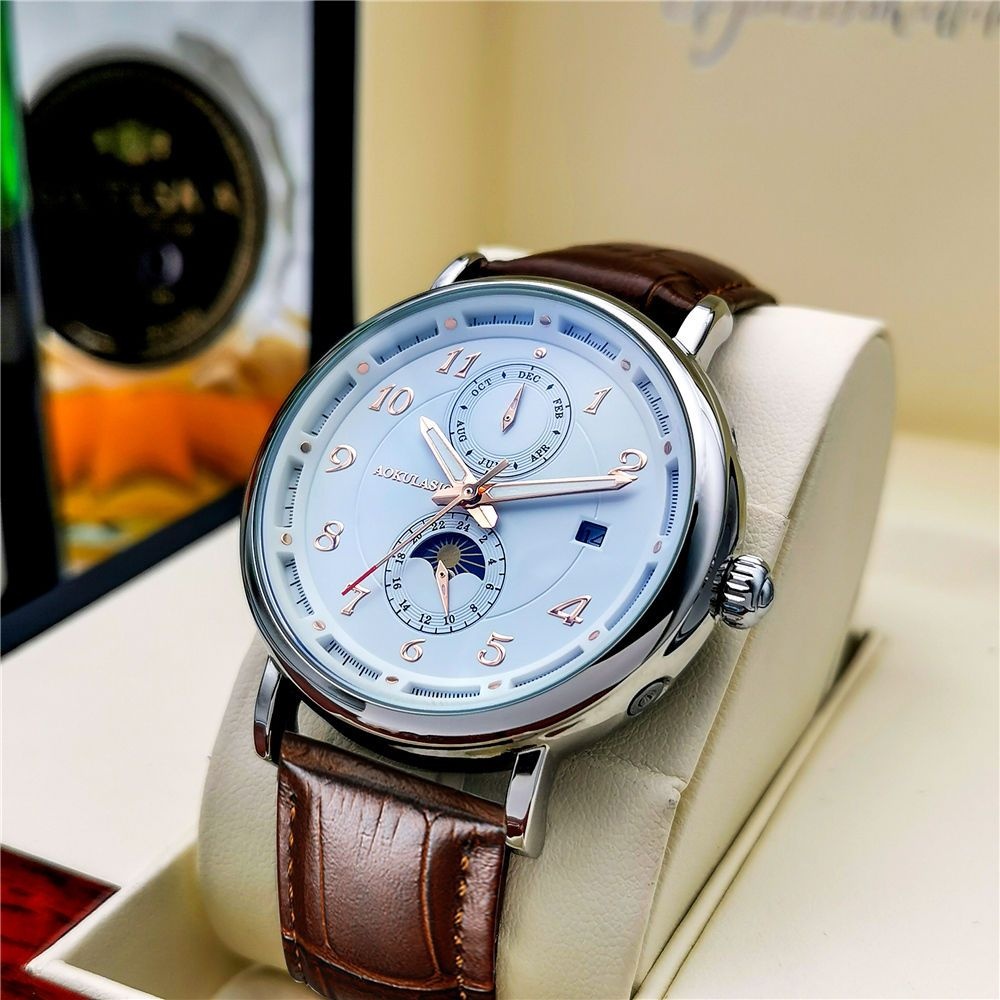 Lekki luksusowy męski zegarek  – Luxury Watch Name Brands recenzja i cena