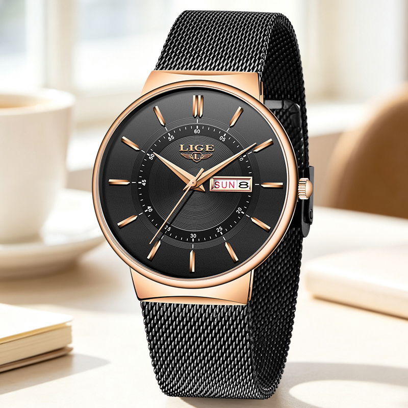 Zegarki damskie LIGE, luksusow – Luxury Watch Gift Box recenzja i cena