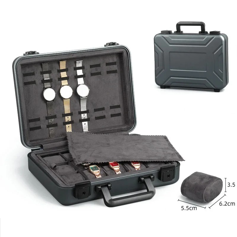 Aluminiowe luksusowe pudełko n – Luxury Watch Travel Case recenzja i cena