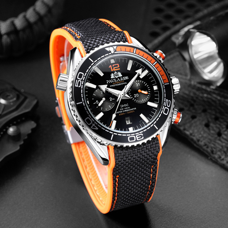 PAULAREIS P luksusowy męski au – Luxury Watch Rubber Strap recenzja i cena