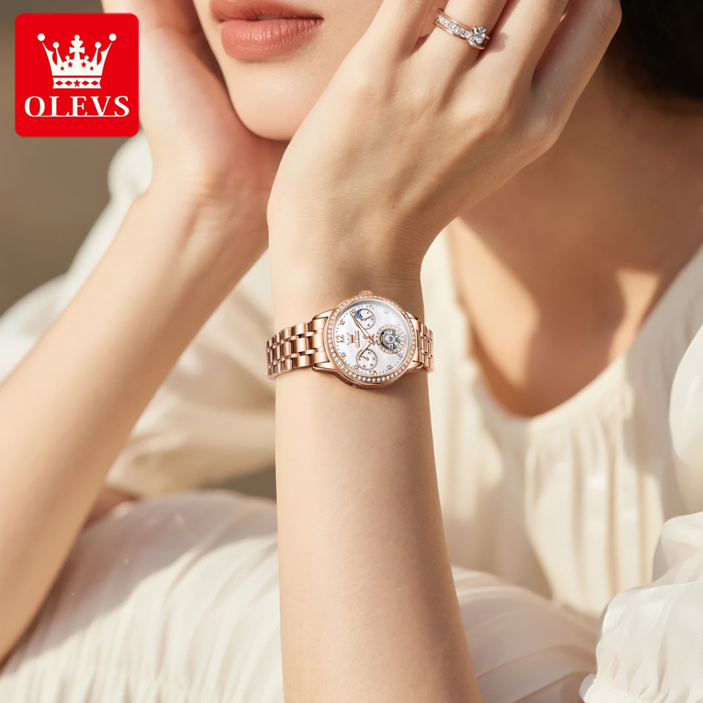 Zegarki damskie OLEVS, luksuso – Luxury Watch Gift Box recenzja i cena