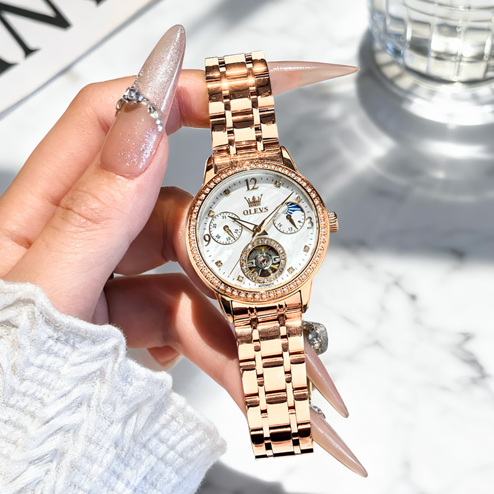 Zegarki damskie OLEVS, luksuso – Luxury Watch Gift Box recenzja i cena