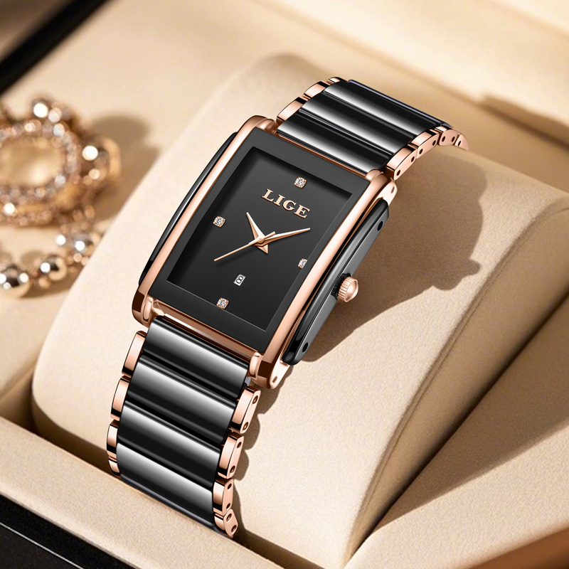 Zegarki damskie LIGE Fashion E – Luxury Watch Travel Case recenzja i cena