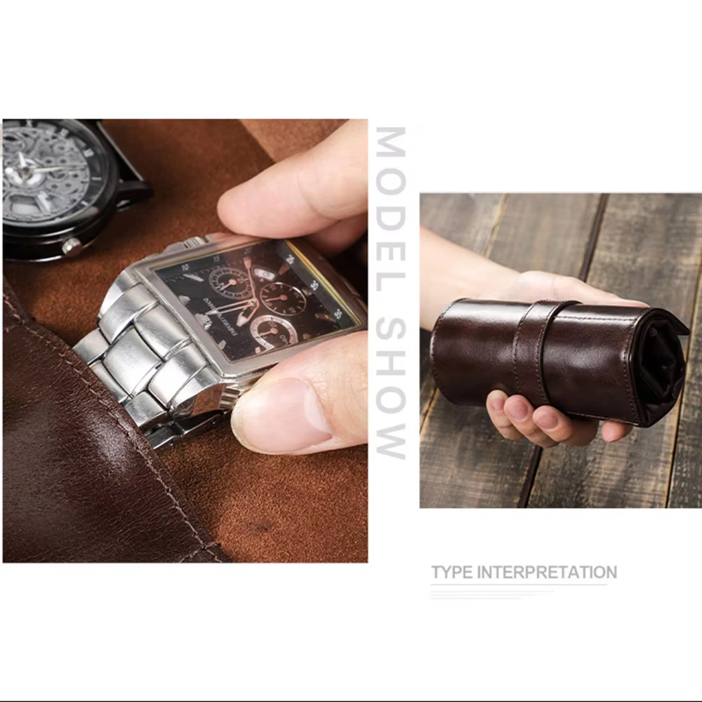 100% Oryginalny Skórzany Etui  – Luxury Watch Travel Case recenzja i cena